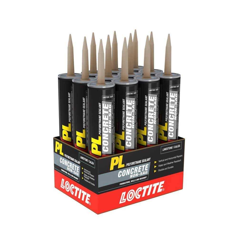 Loctite PL S10 10 oz Concrete Crack and Masonry Polyurethane Sealant - Cheap Fitting