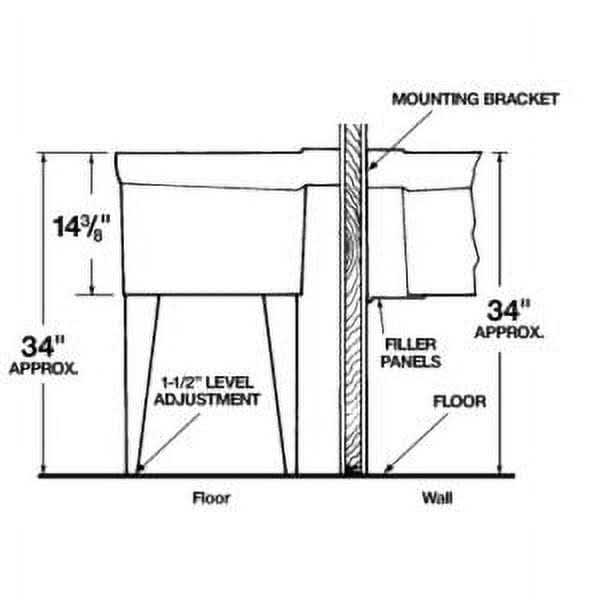 Mustee Utilatub Laundry Tub - Cheap Fitting