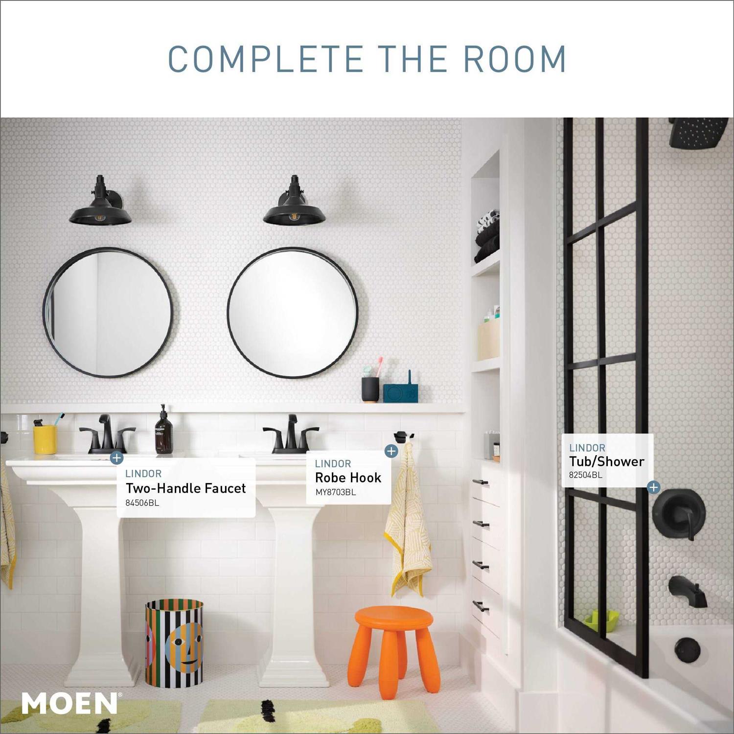 Moen Lindor 2-Handle Lever Centerset Bathroom Faucet - Cheap Fitting