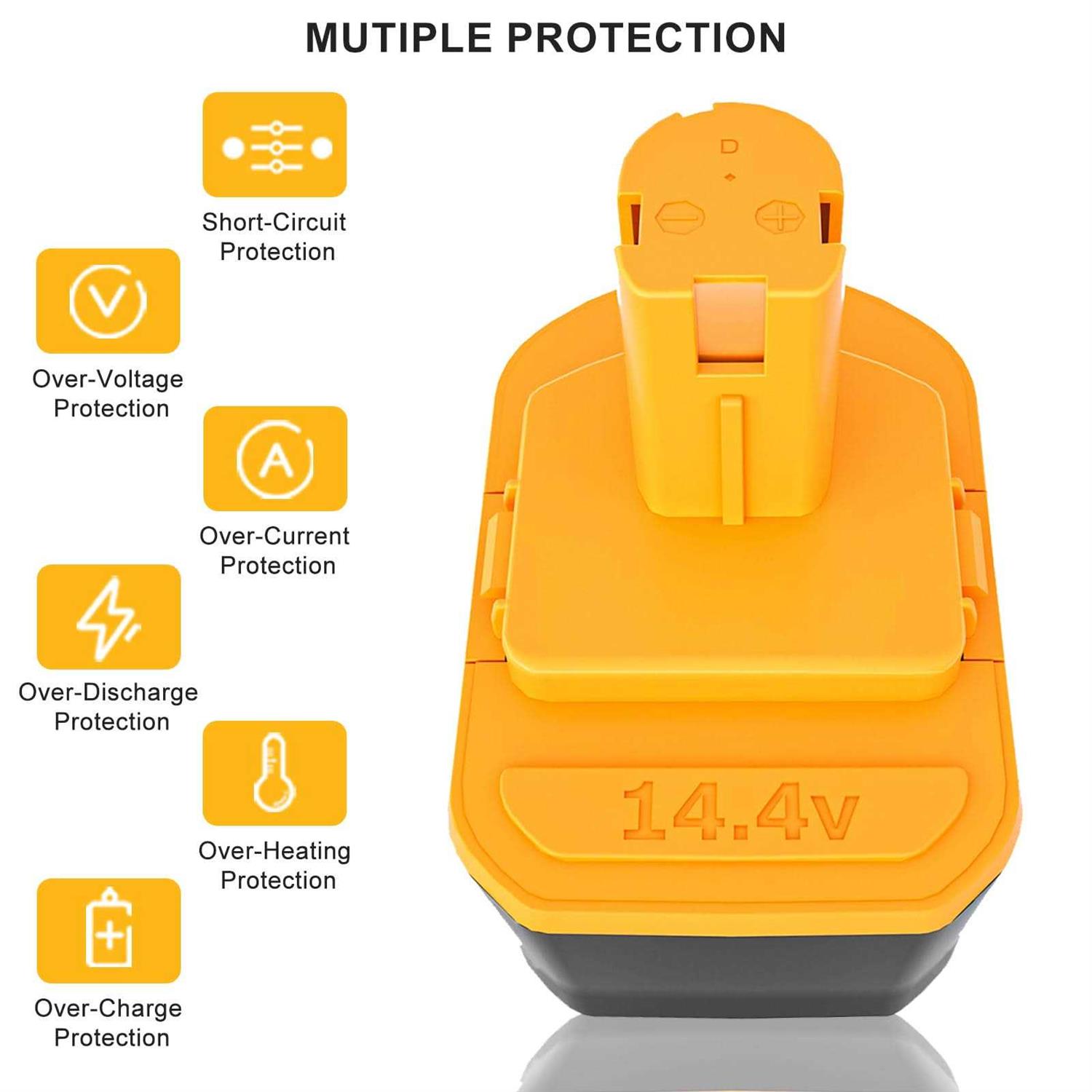 3600mAh Replacement Battery Compatible with Ryobi 14.4V Battery 1314702 130224010 130224011 130281002 1400144 1400655 Hp1441 HP1441M - Cheap Fitting
