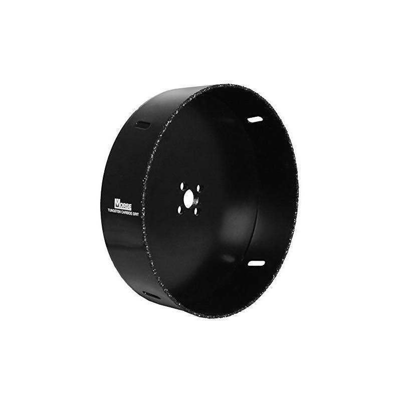 Morse MHSG96 6 Carbide Grit Hole Saw - Cheap Fitting