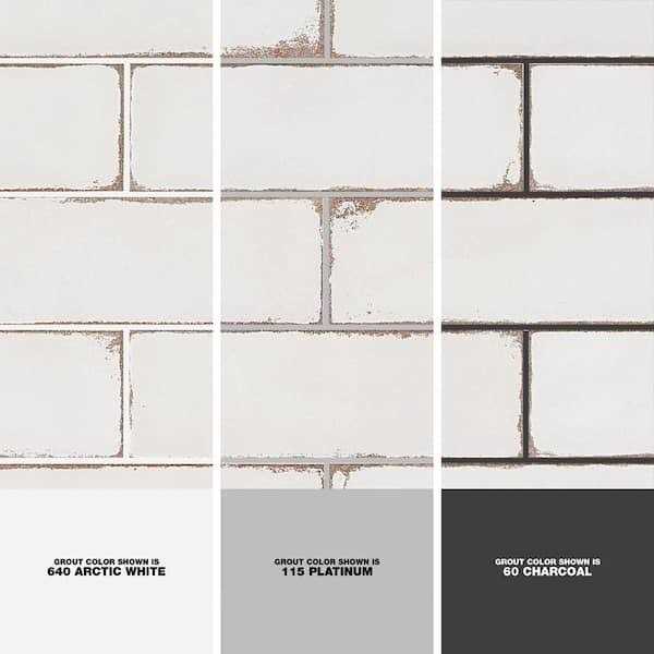 Ivy Hill Tile Santa Fe White 3.93 in. x 11.96 in. Polished Ceramic Wall Tile - Cheap Fitting