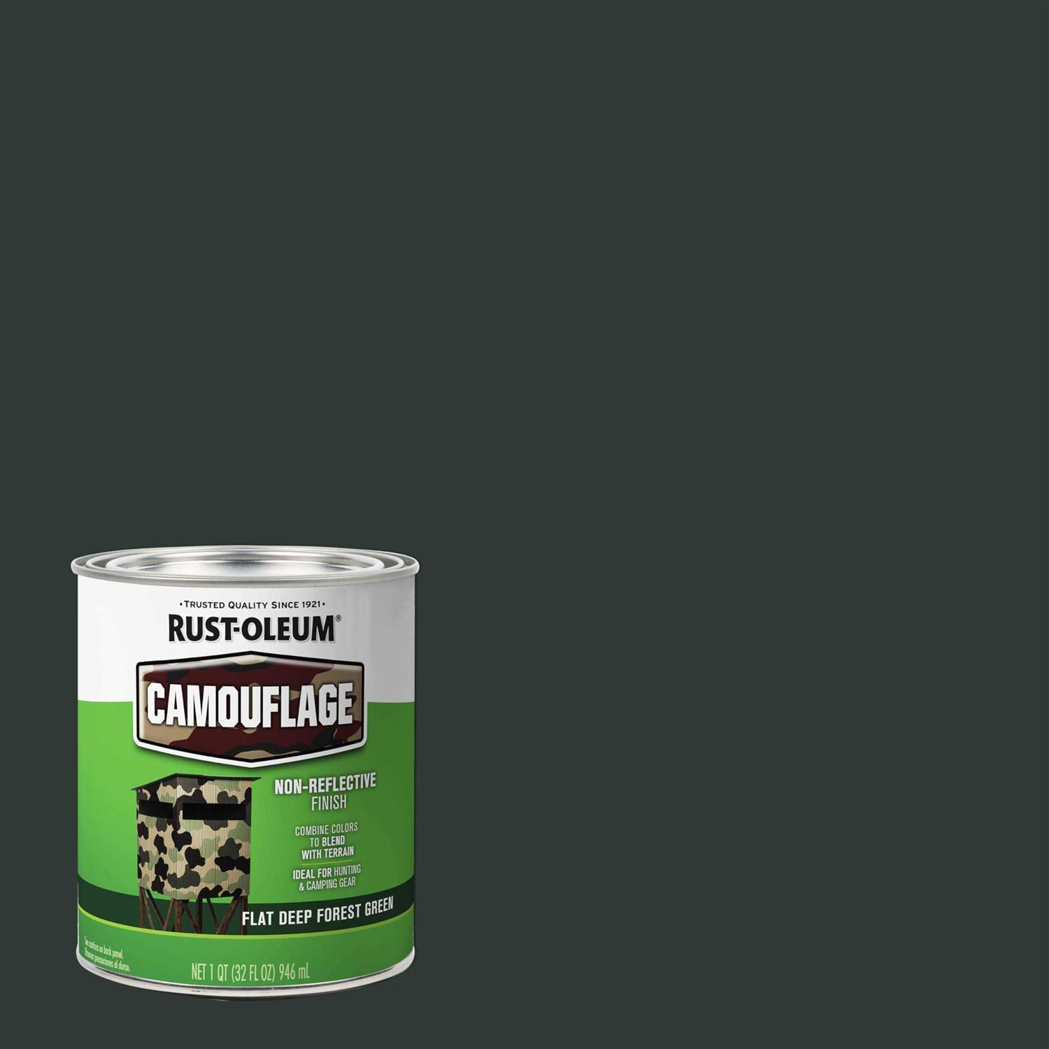 Rust-Oleum 1 Qt. Camouflage Brush Paint - Cheap Fitting