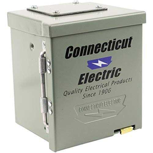 Connecticut Electric CESMPSC13HR RV Power Outlet w/Breaker 120V - Cheap Fitting