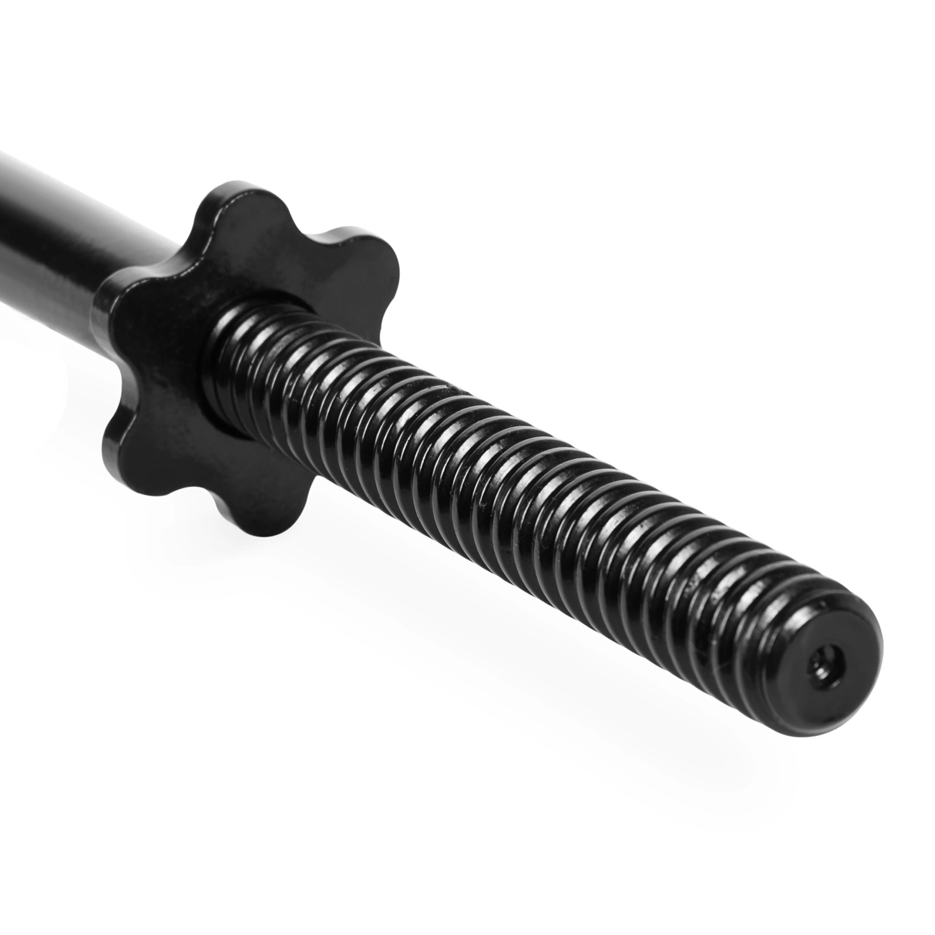 Athletic Works 5-Foot Standard 3- Piece Straight Weightlifting Bar with Threaded Ends - Cheap Fitting