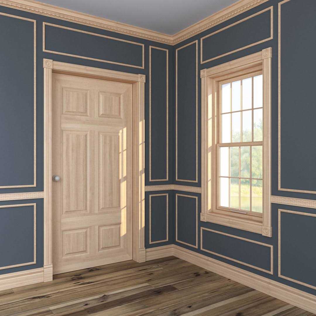 Ornamental Mouldings 4-1/2-in x 8-ft White Hardwood Unfinished Crown Moulding 1707-8FTWHW - Cheap Fitting