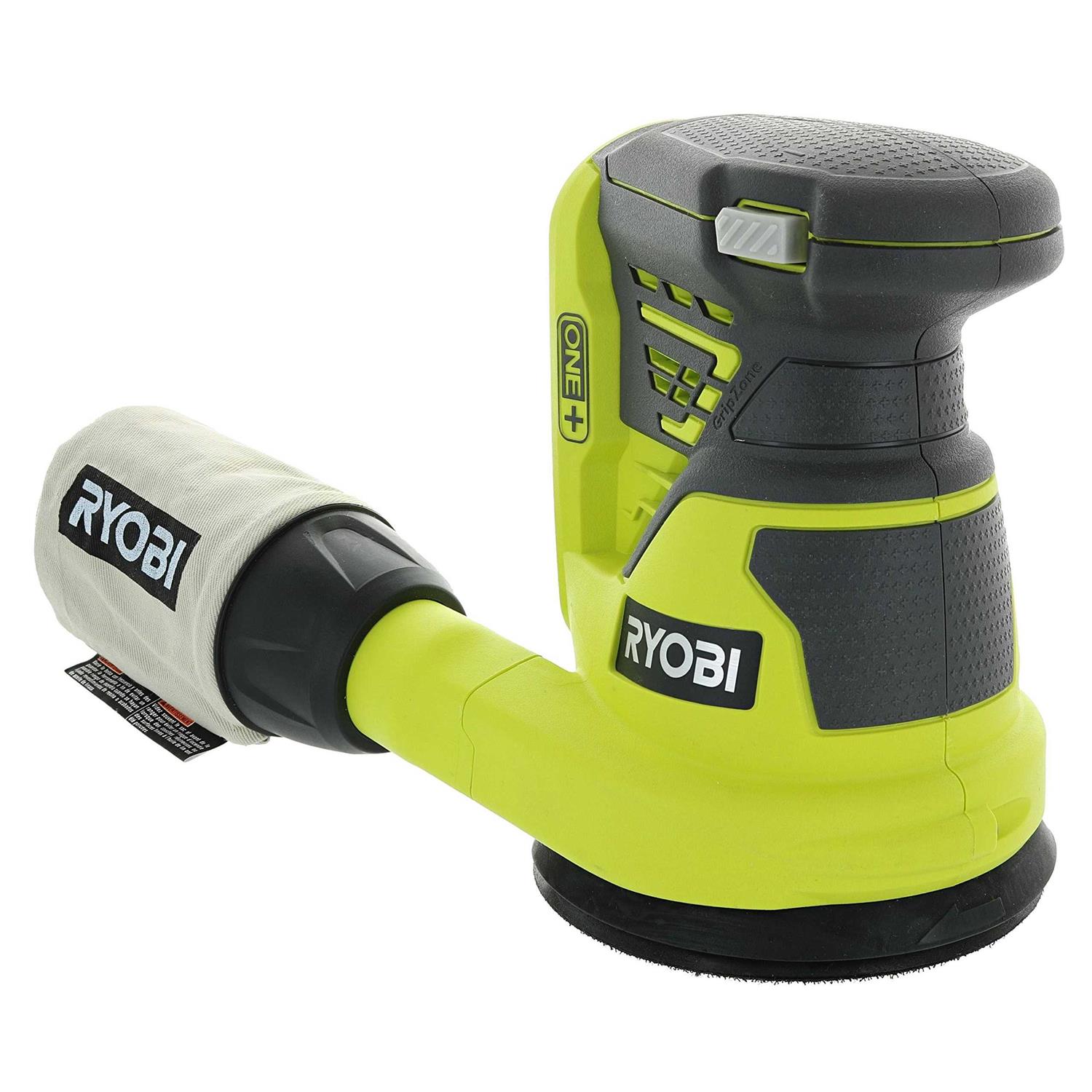 Ryobi P411 One+ 18 Volt 5 Inch Cordless Battery Operated Random Orbit Power Sander - Cheap Fitting