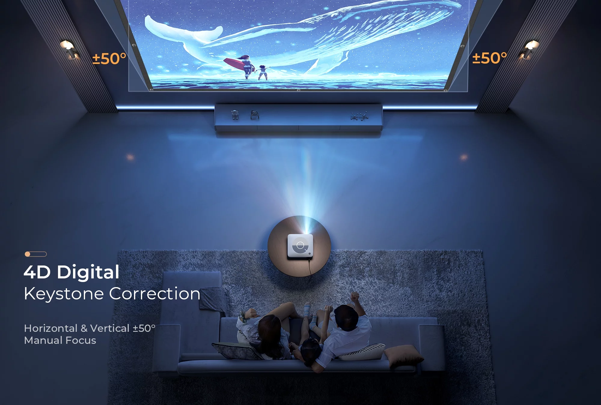 VANKYO Leisure E30T Native 1080P 5G WiFi Projector, Supports 4K & 5G Sync, Full HD LED Projector - Cheap Fitting