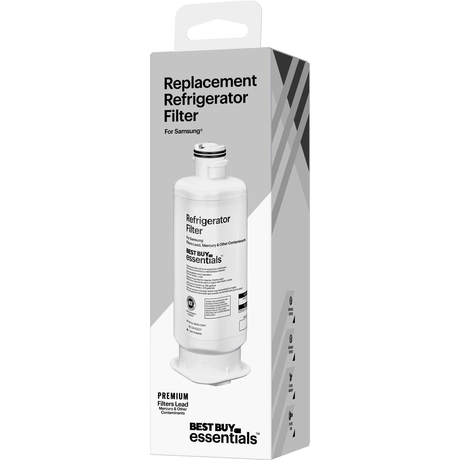 Best Buy essentials NSF 42/53 Water Filter Replacement for Select Samsung Refrigerators - Cheap Fitting