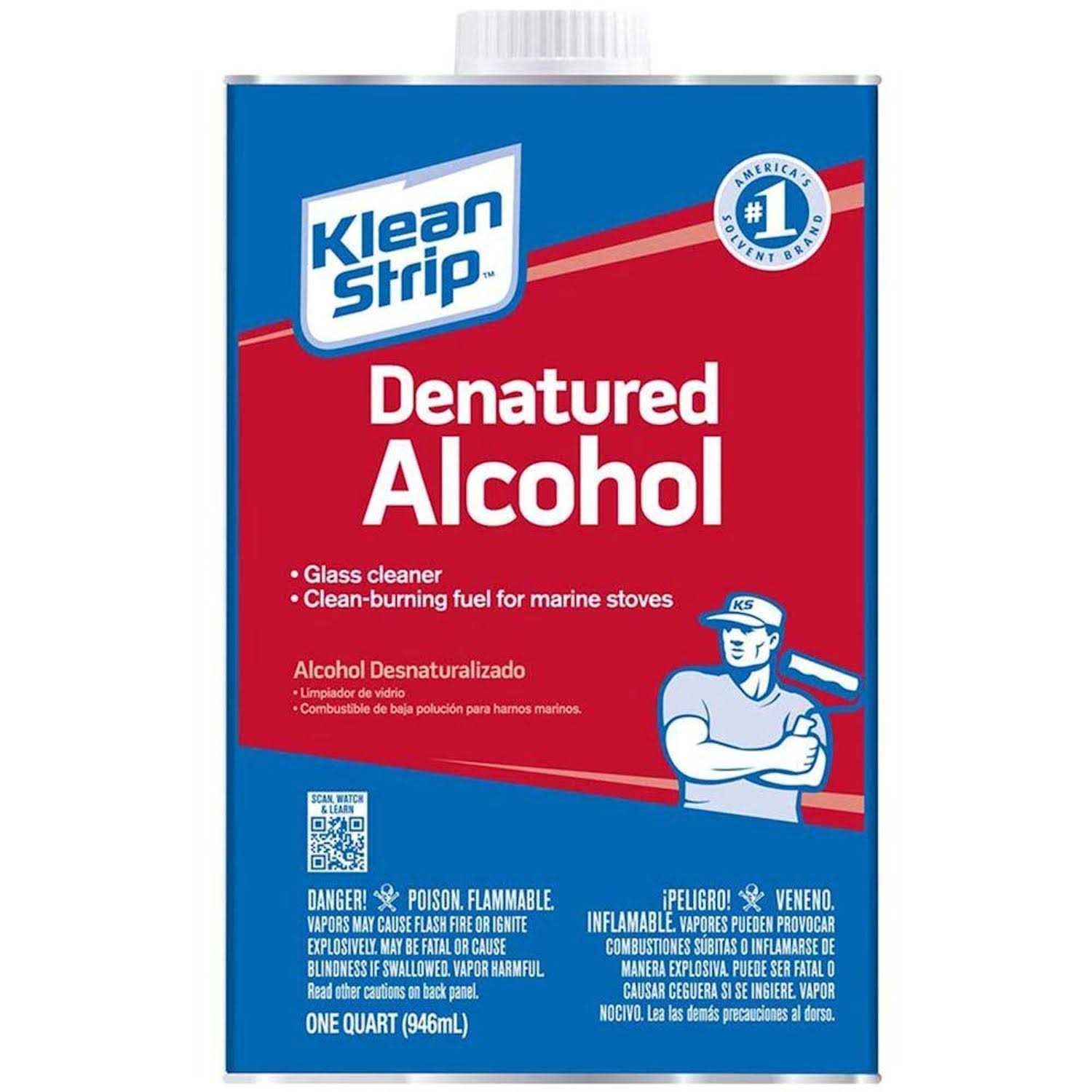 Klean Strip Denatured Alcohol - Cheap Fitting
