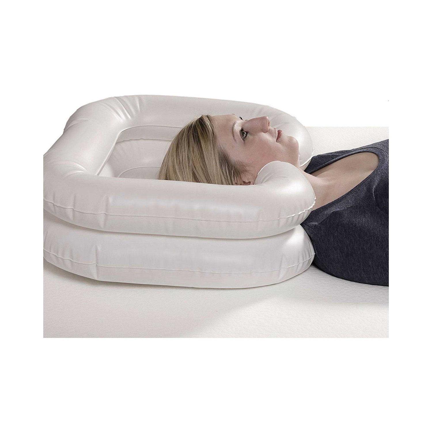 Duro-Med Deluxe Inflatable Bed Shampooer - Cheap Fitting
