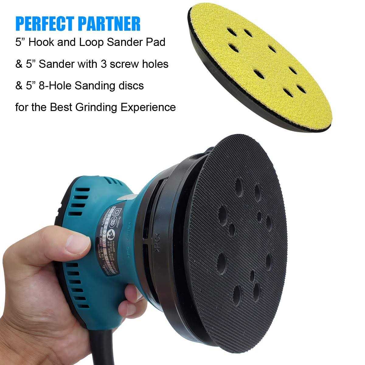 Tockrop replacement sander pad for makita 743081-8 743051-7 fit makita bo5041/k - Cheap Fitting