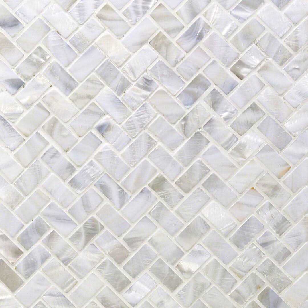 Ivy Hill Tile Pacific White Herringbone 11.81 in. x 11.81 - Cheap Fitting
