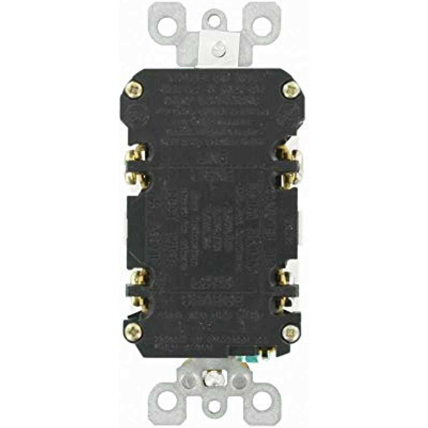15-Amp GFCI Outlet Leviton M02-GFNT1-03W - Cheap Fitting