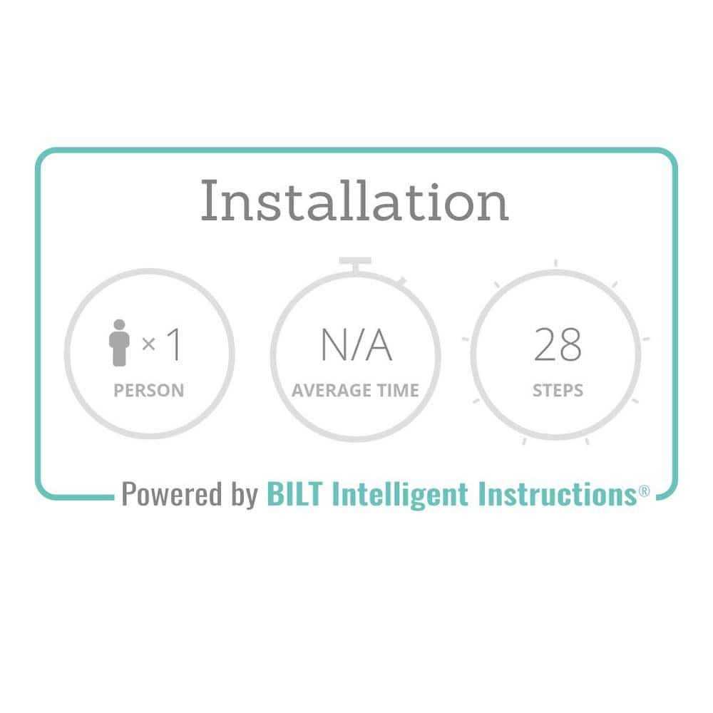Glacier Bay 1-Piece 1.28 GPF High Efficiency Single Flush Round Front Toilet - Cheap Fitting