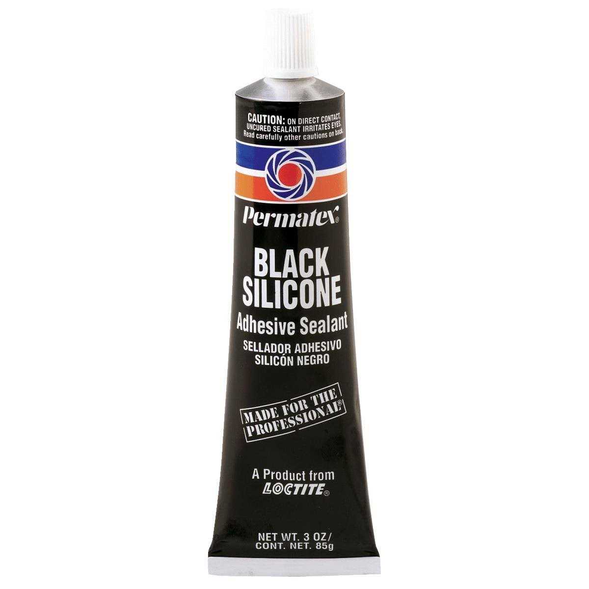 Permatex 81158 Black Silicone Adhesive Sealant - Cheap Fitting