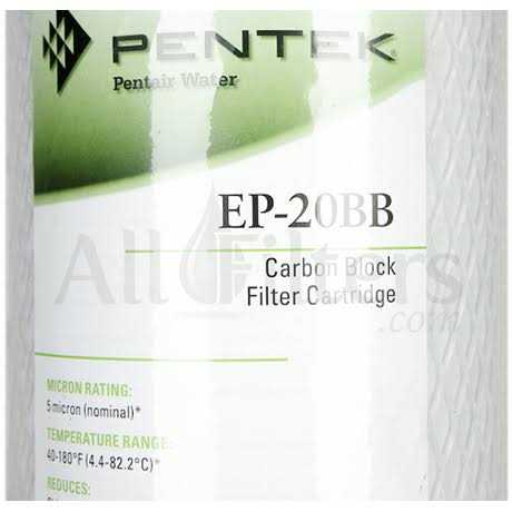 Pentek EP-20BB Carbon Block Filter Cartridge 155583-43 - Cheap Fitting