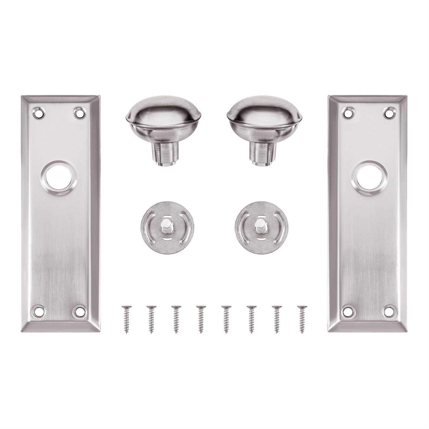 newliplace 2 Pack Vintage Single Sided Dummy Door Knobs Interior - Cheap Fitting