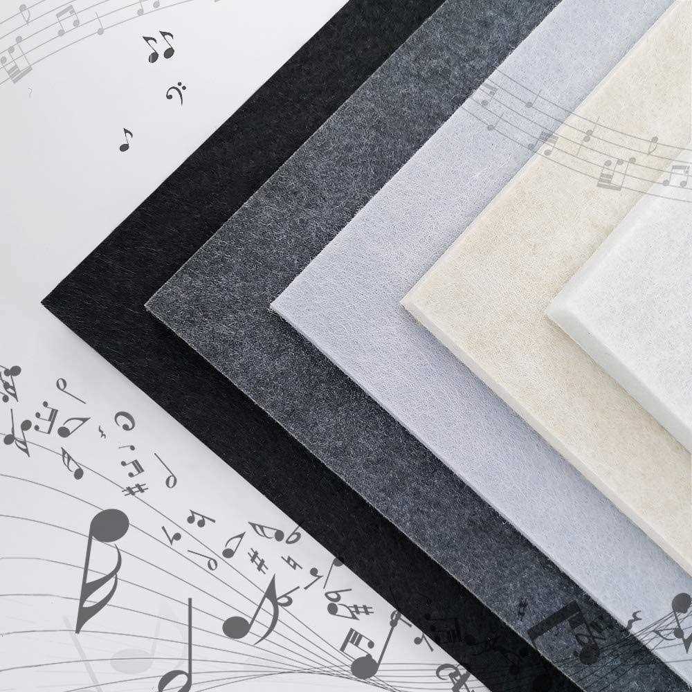 Bxi Sound Absorber 16 X 12 X 3/8 Inches 6 Pack High Density Acoustic Absorption Panel - Cheap Fitting