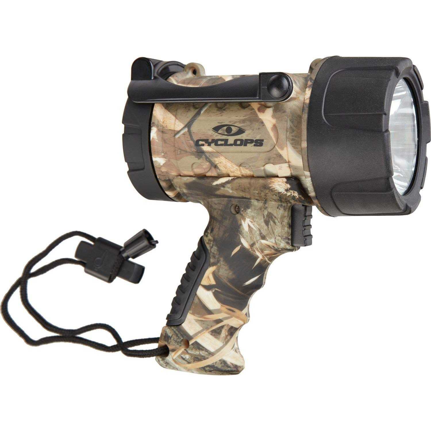 Cyclops 350-Lumen Realtree MAX-5 Camo Handheld LED Spotlight CYC-350WPAA-RT - Cheap Fitting