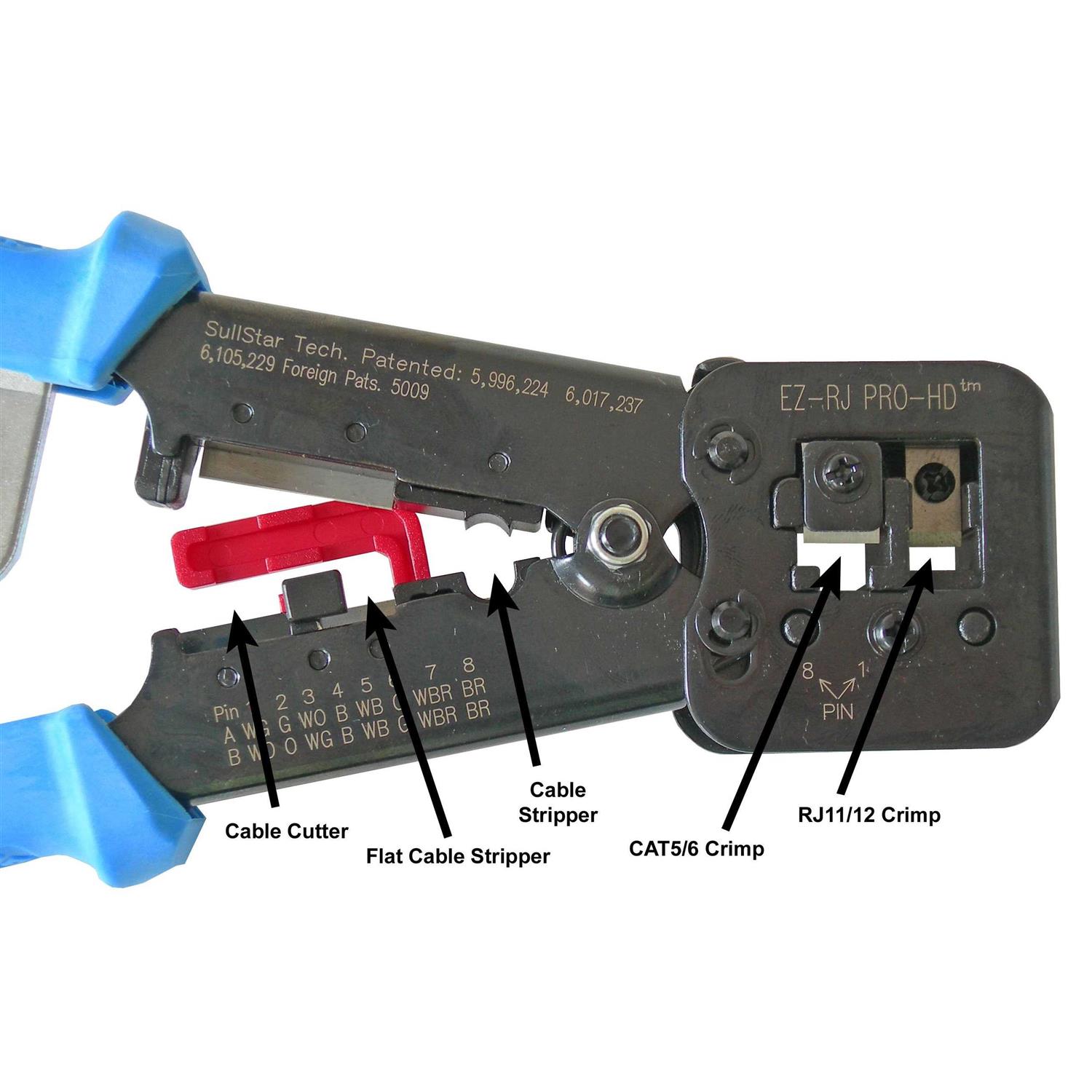 100054C Platinum Tools EZ-RJPRO HD Crimp Tool - Cheap Fitting