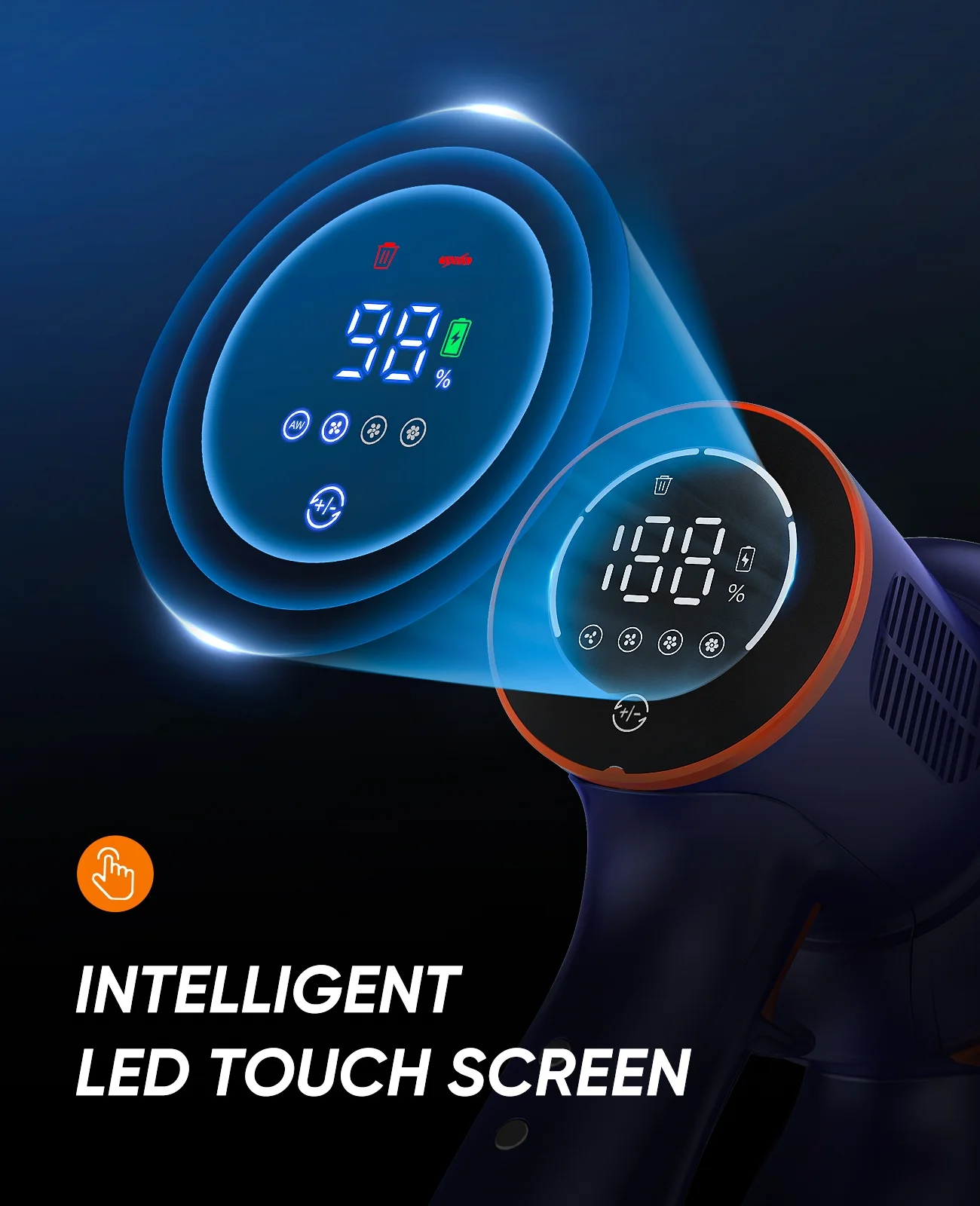 Laresar Cordless Vacuum Cleaner ssKpa 400W stick Vacuum Lightweight for Floors Carpets and Pet Hair - Cheap Fitting