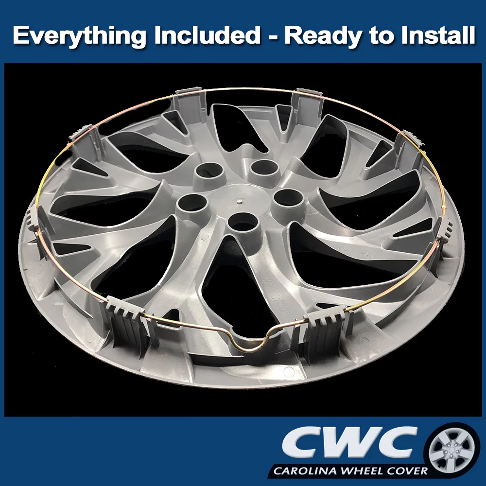 Premium Hubcap Set for Toyota Corolla 2017-2019 - Replacement 16-inch Wheel Covers - Cheap Fitting