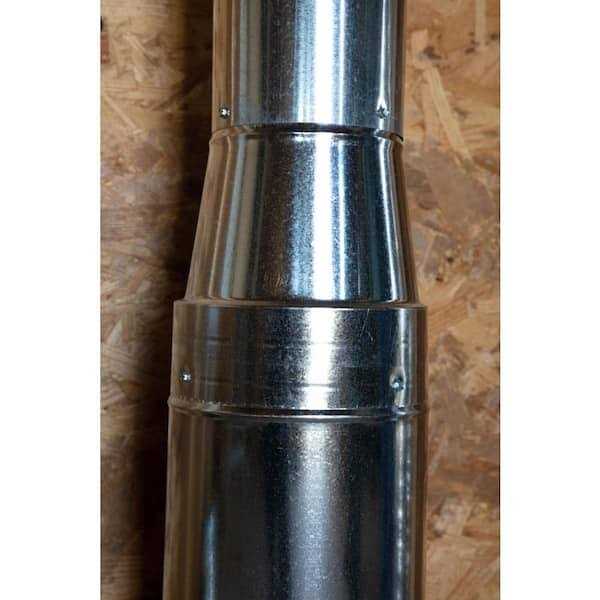 Master Flow 10 in. to 6 in. Round Reducer - Cheap Fitting