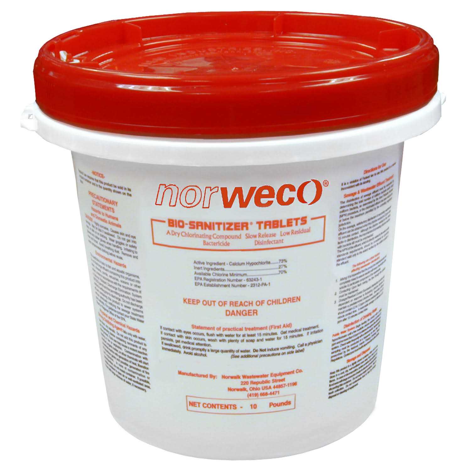 Norweco FSB30009 Wastewater Disinfectant Tab - Cheap Fitting