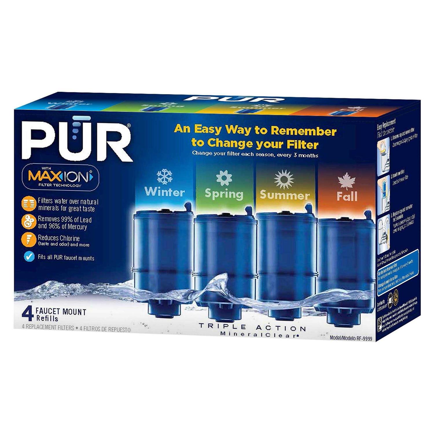 PUR Faucet Mount Mineral Clear Replacement Filter - Cheap Fitting