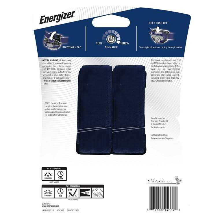 Energizer 325-Lumen LED Headlamp E303652400 - Cheap Fitting