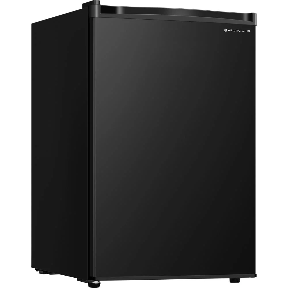 Arctic Wind 4.4-Cu. Ft. Energy Star Compact Refrigerator with Freezer Compartment in Silver - Cheap Fitting