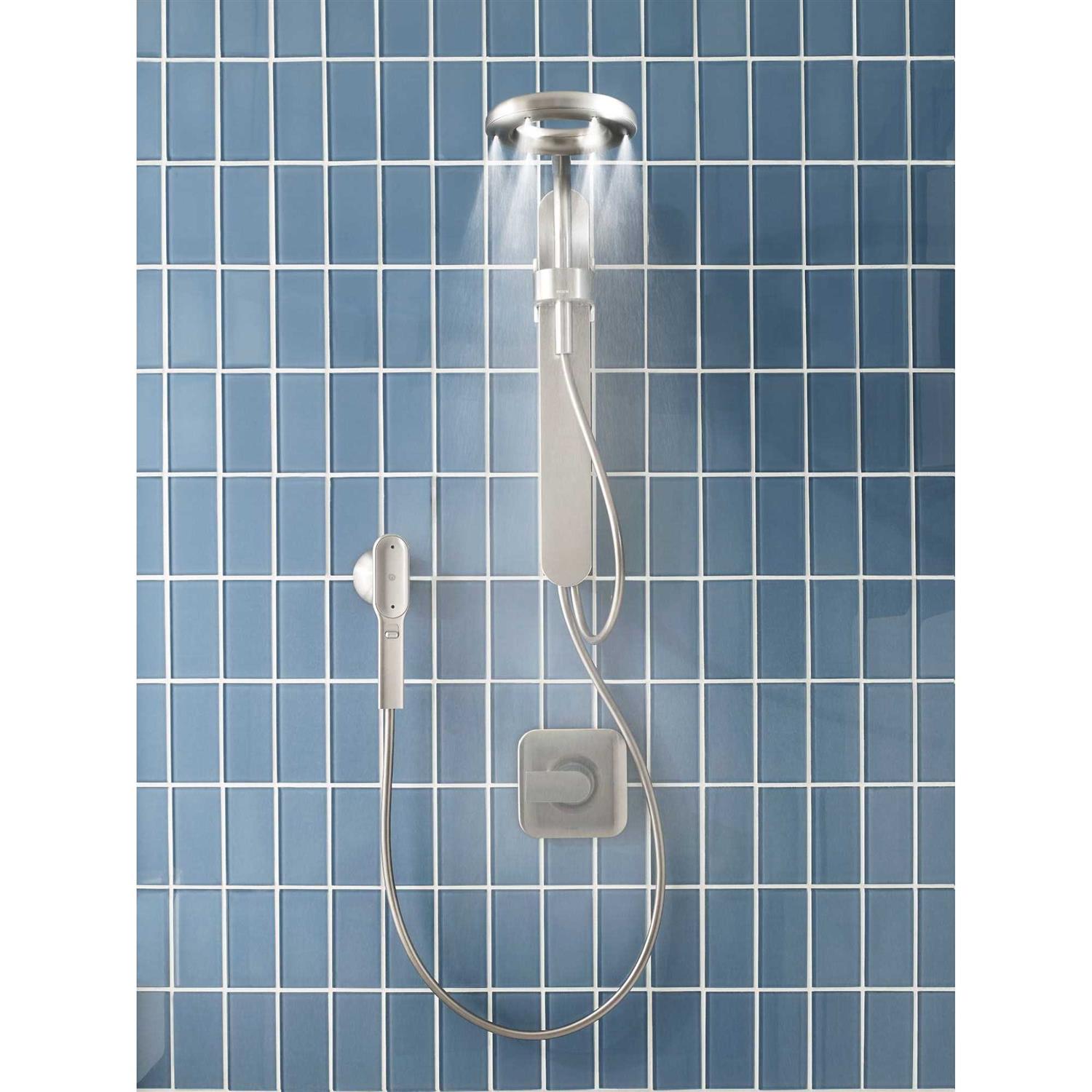 Moen Two-Function 7.9 Diameter Spray Head Standard with Handshower N207C0BL - Cheap Fitting