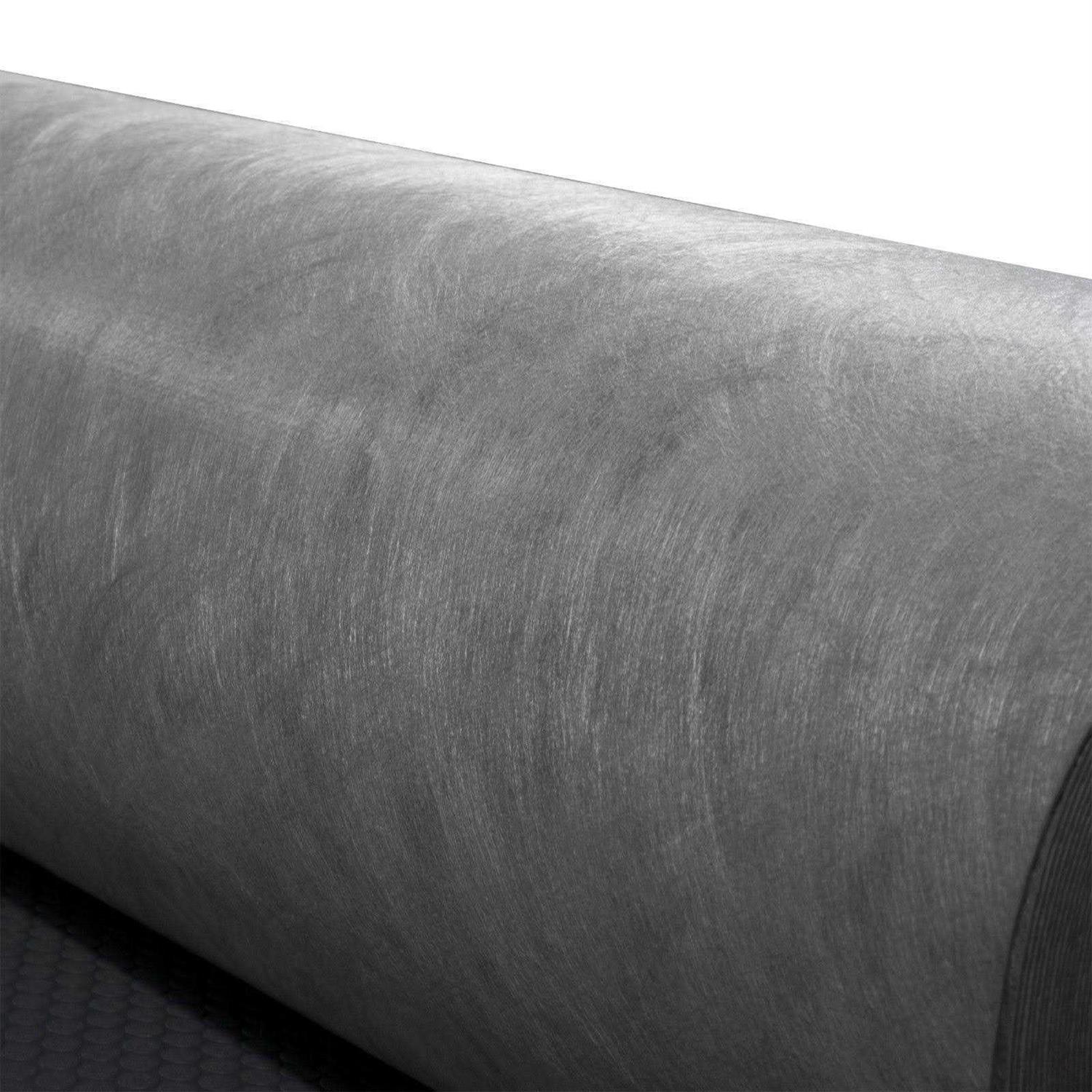 8′ 6 Nickel Pattern RV Flooring Gray - Cheap Fitting