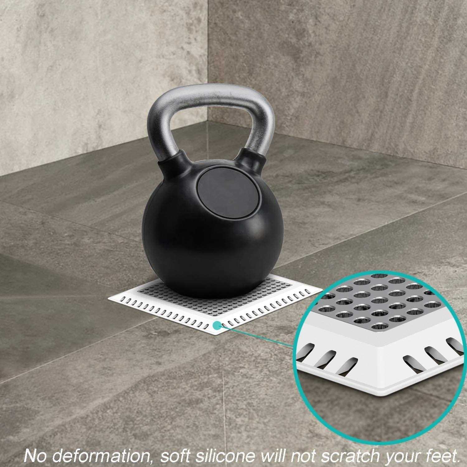 Aojuxix Shower Drain Hair Catcher/Drain Strainer/Shower Drain Cover for Bathroom Floor Drain - Cheap Fitting