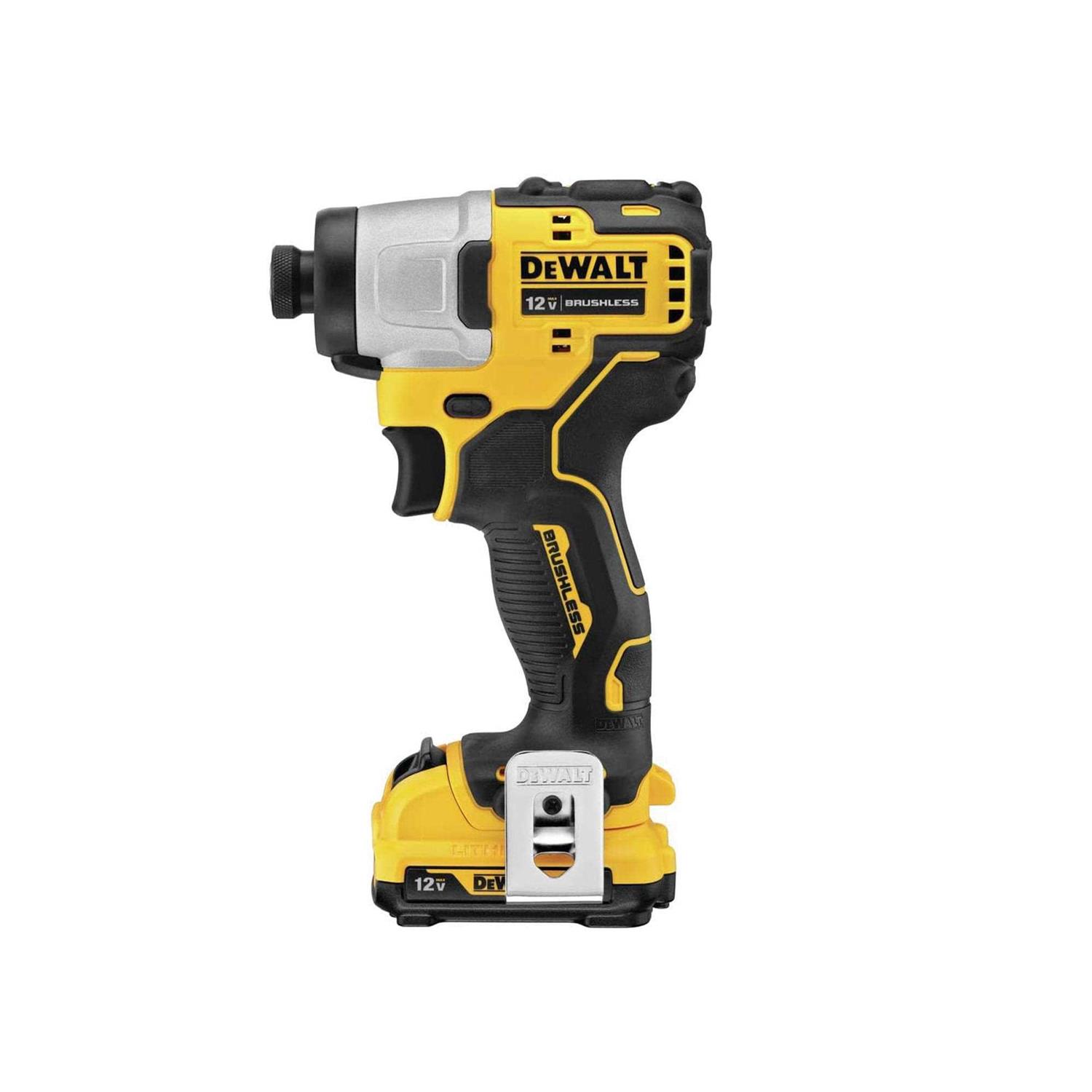 DeWalt XTREME 12V MAX Brushless Cordless Drill & Impact Driver Kit - Cheap Fitting