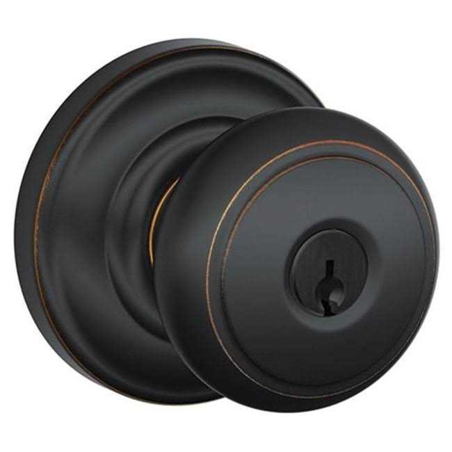 Schlage Andover Keyed Entry Knob - Cheap Fitting