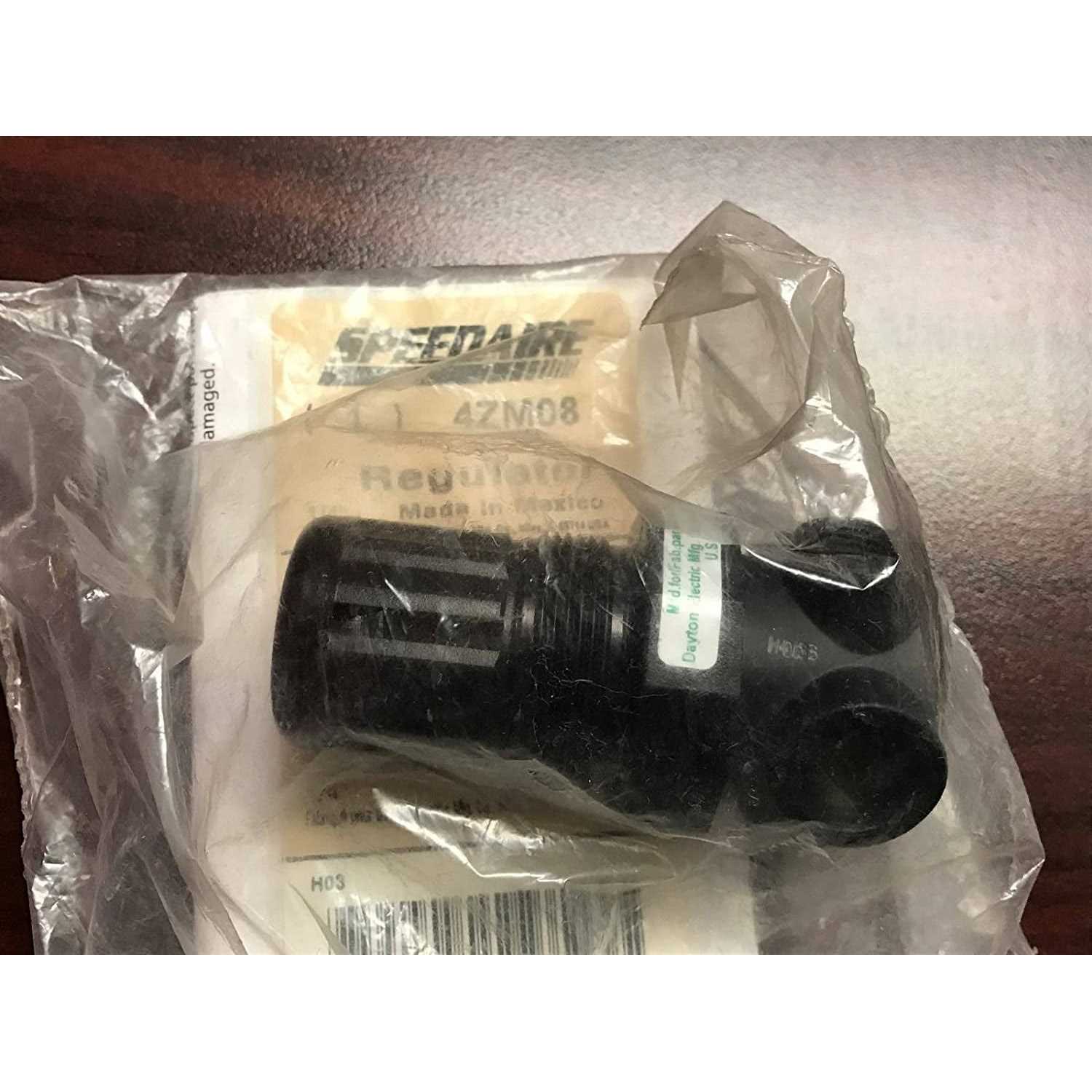 Speedaire Compressed Air Regulator Aluminum 1/4 In Npt 4ZM08 - Cheap Fitting