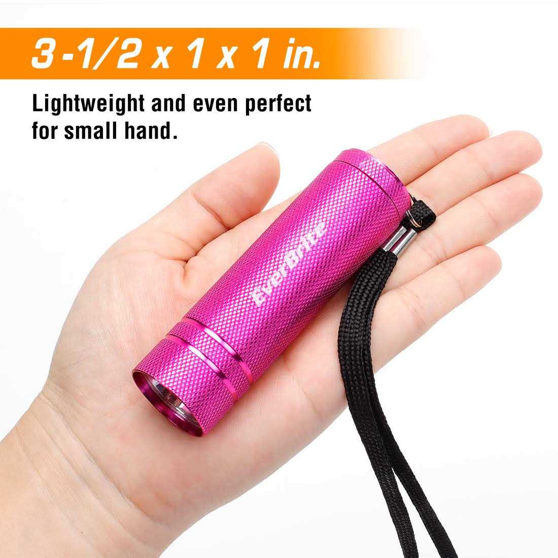 EverBrite 30-Pack Mini Flashlight Set Aluminum LED Handheld Torches with Lanyard - Cheap Fitting