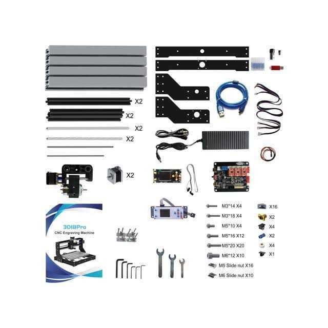 Vevor CNC 3018 pro CNC 3018 CNC Machine Engraver for Wood Leather Plastic DKJ3018PROJCK0001V1 - Cheap Fitting