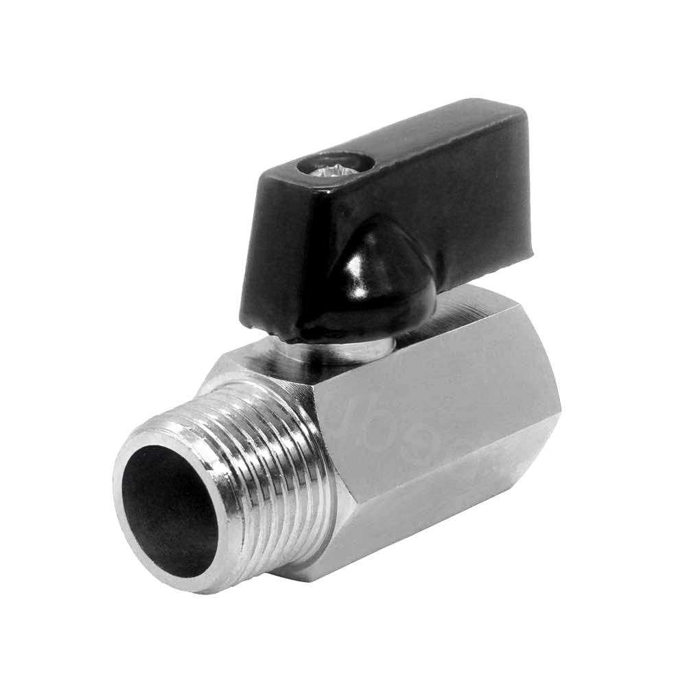 Beduan Brass Mini Ball Valve NPT Female x Male Shut-Off Valve - Cheap Fitting