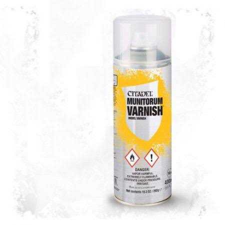 Citadel Munitorum Varnish Spray - Cheap Fitting