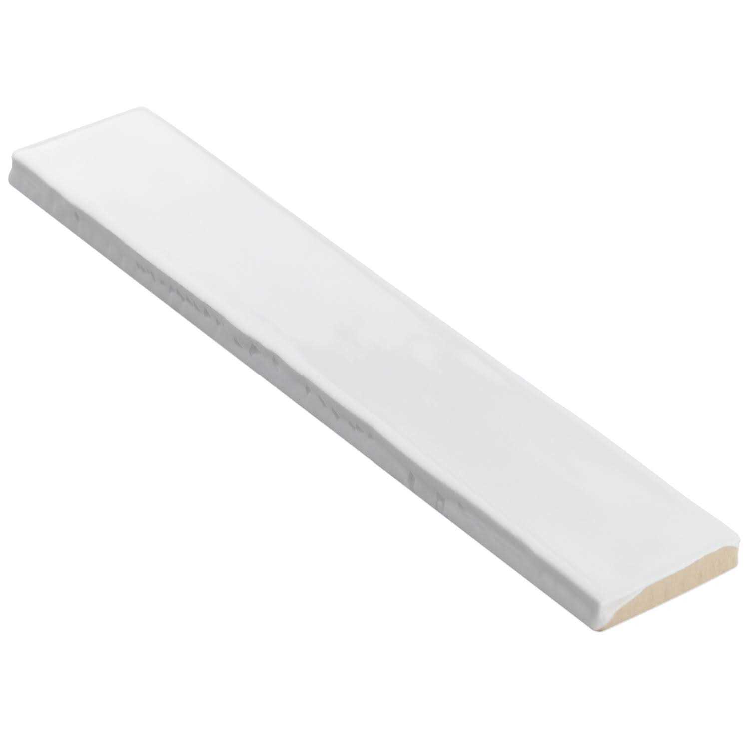 Teamson Kids Newport 2 in. x 10 in. Polished Ceramic Subway Wall Tile Sample - Cheap Fitting