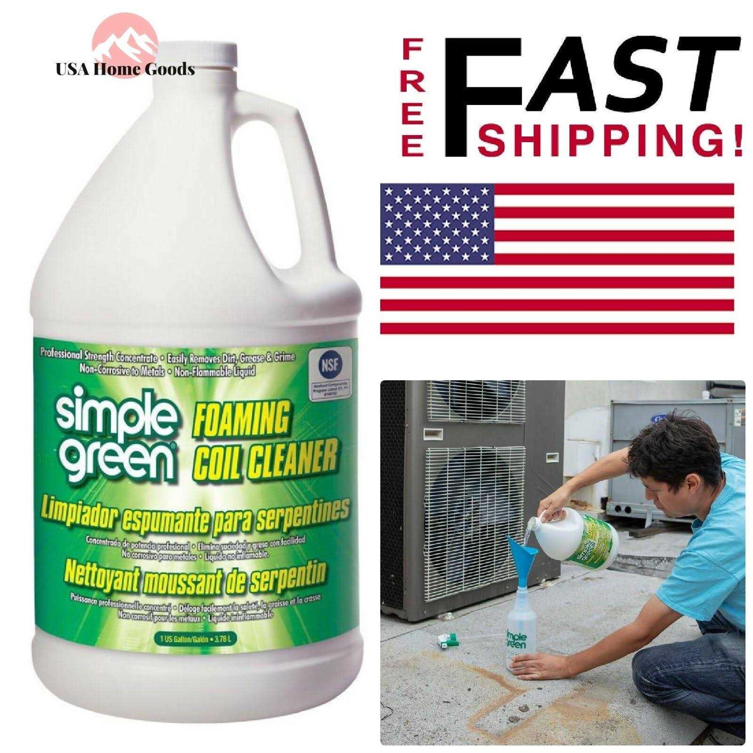 Simple Green 1 Gal. Foaming Coil Cleaner 0110000404001 - Cheap Fitting