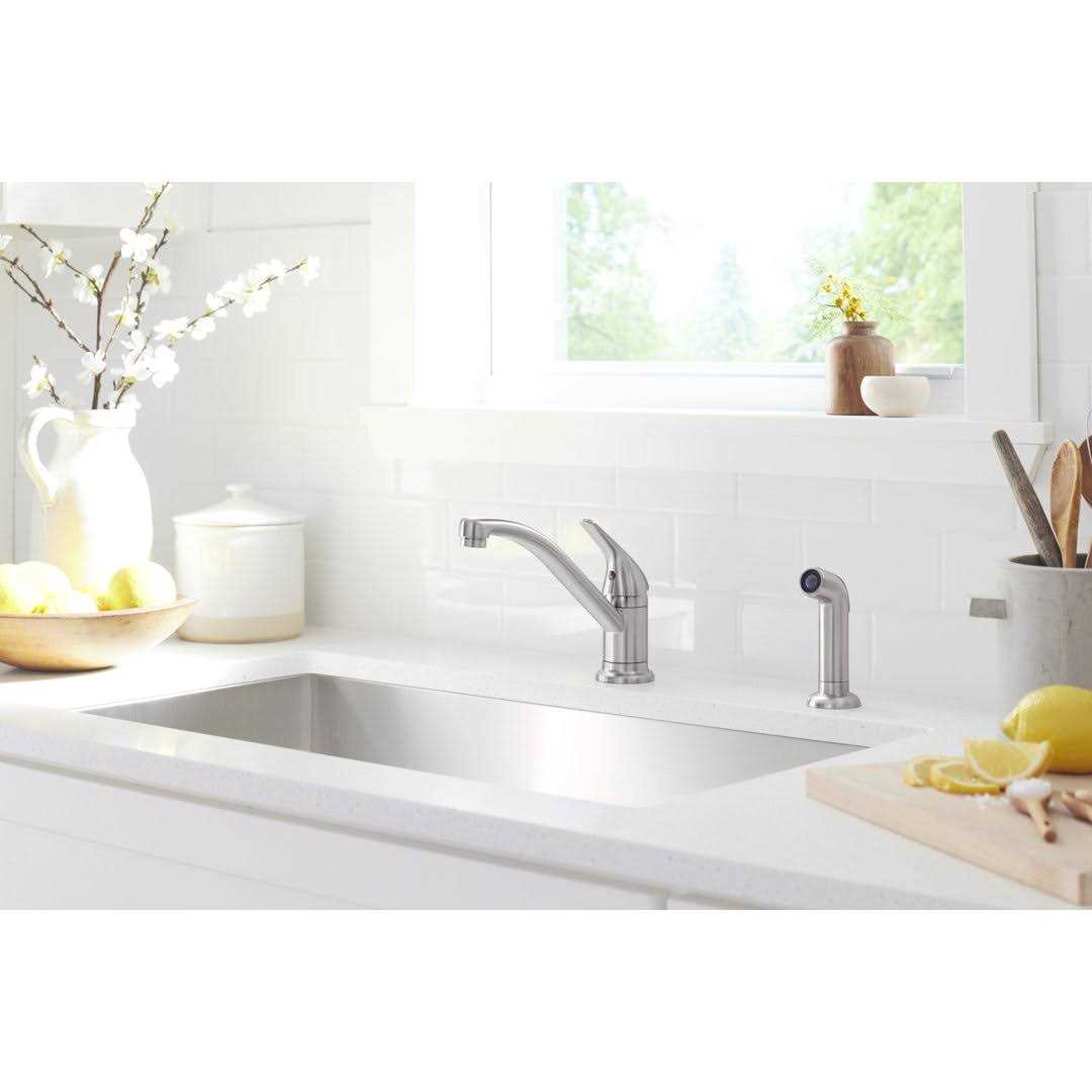 Kohler Jolt Single Handle Kitchen Faucet - Cheap Fitting