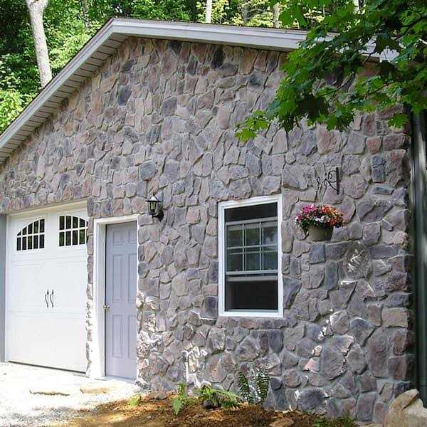 M-Rock Traditional 1.5 in to 4 in x 5 in to 7 in x 3 in Gray Hill Field Stone Concrete Stone Veneer Corners - Cheap Fitting