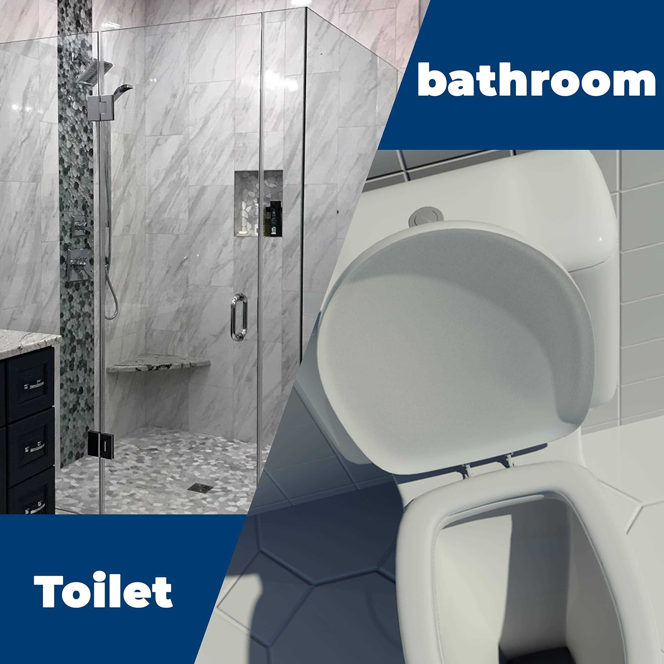 Hecasa 24 Inch Handicap Grab Bars Rails 304 Stainless Steel Toilet Handrail Bathroom Safety Bar Wall Mount Floor Support Assist Bar for Disabled - Cheap Fitting