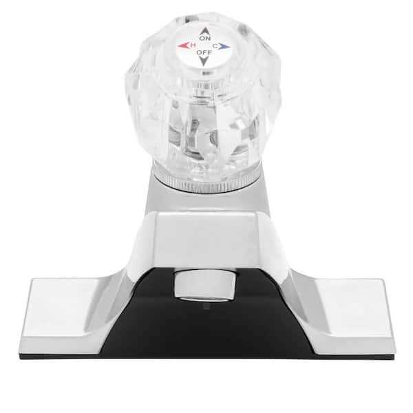 4 in. Centerset 1-Handle Lavatory Faucet - Cheap Fitting