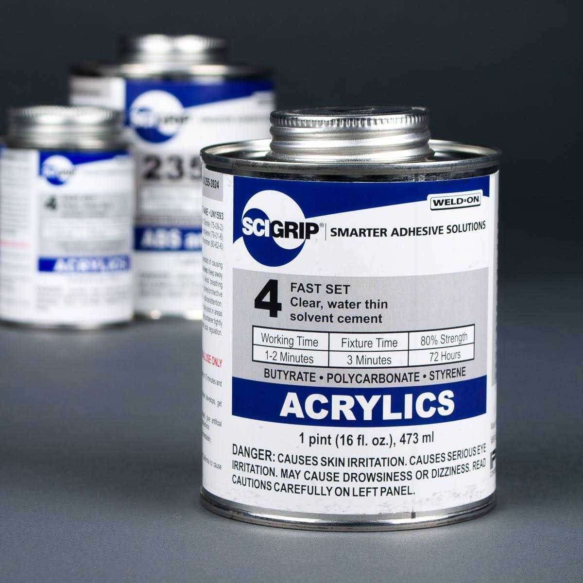 Weld-On 4 Acrylic Solvent Cement - Cheap Fitting