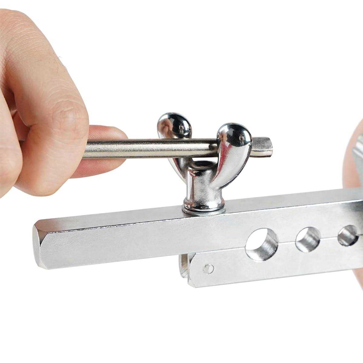 Thorstone Double & Single Flaring Tool Kit For Brake Line And Brass Tubing Tool With Extra Adapters - Cheap Fitting